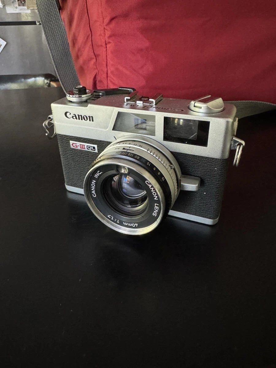 Canon Canonet QL17 GIII Film Cameras for sale - eBay