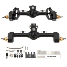 MEUS Racing 6.2mm SCX24 Portal Axles for Axial 1/24 SCX24 RC Crawler Black