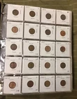 MIXED LOT 200 WHEAT PENNIES IN INDIVIDUAL SLEEVES IN ALBUM 1910-1958