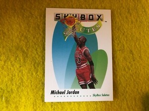 michael jordan skybox salutes card