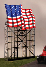 4071 Enseigne lumineuse panneau publicite USA Miller 19cm 