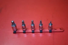 Matco MTXM MoreTorq  3/8" Dr Torx Socket set 0,1,2,3,4