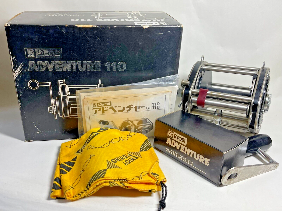 RYOBI ADVENTURE 110 Off shore Big Game Reel | eBay RYOBI ADVENTURE 110 Off shore Big Game Reel | eBay