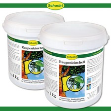 Schacht 2 x 1 kg Raupenleim hell Leimring Baum Zierhölzer Schutz Ameisen Spanner