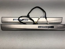 2015-2019 INIFNITI Q70 FRONT LEFT & RIGHT DOOR SILL SCUFF TRIM OEM LOT624