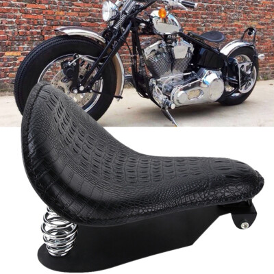Alligator Solo Driver Seat Spring Bracket Kit For Harley Chopper Bobber 883 1200