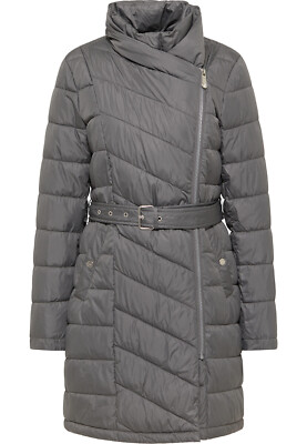 B-WARE FAINA DAMEN MANTEL Gr. M Farbe Dunkelgrau