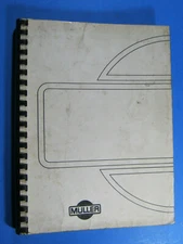 MULLER ROLLER VAP 55  PARTS CATALOG OEM  