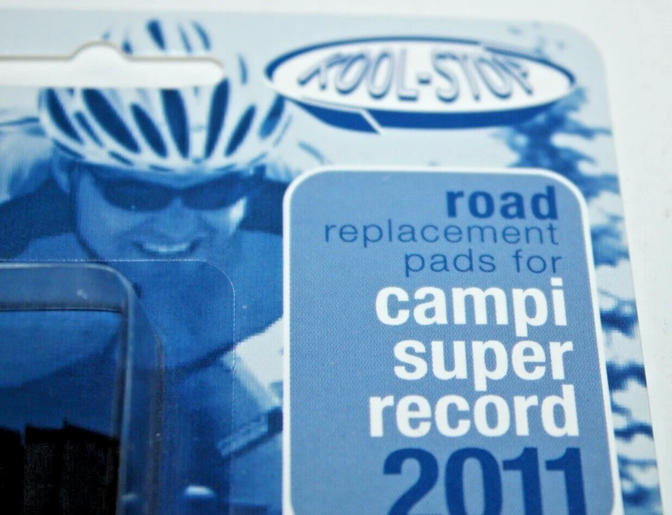 Juego de pastillas de freno Kool-Stop Campagnolo Super Record 2011 50 mm Campy envío gratuito a EE. UU. Foto 3 de 4