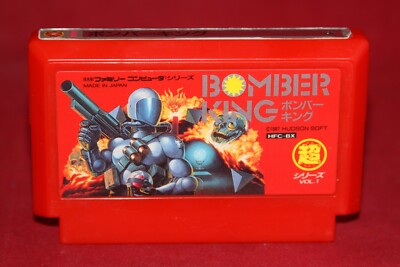 ボンバーキング Bomber King (Nintendo Famicom, 1987) Authentic Game Cartridge (HFC