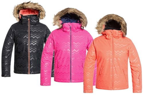 Chicas 'ROXY American Chaqueta de nieve con capucha Abrigo aislado Snowboard de invierno |