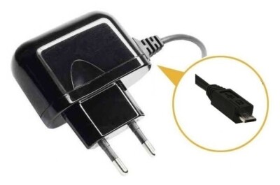 Chargeur Secteur Micro USB Pour LG GM360 Viewty Snap / GM730 Etc. - Noir, Charge Rapide, Neuf