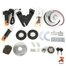 250W 24V E-Bike Left Side Drive Motor Thumb Kit Mountain Bike Conversion Custom