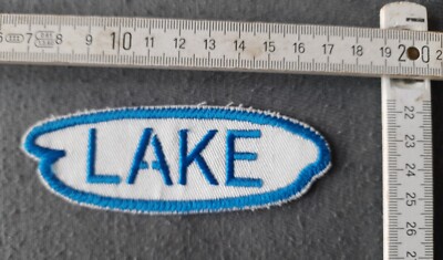 Lake Shape Patch Gestickt Rock Hip Hop Supertramp Crimson Battle Jacket Kutte