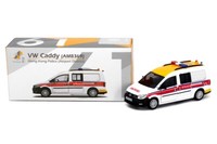 Tiny City 61 Druckguss-Modellauto – Volkswagen Caddy Police Airport District