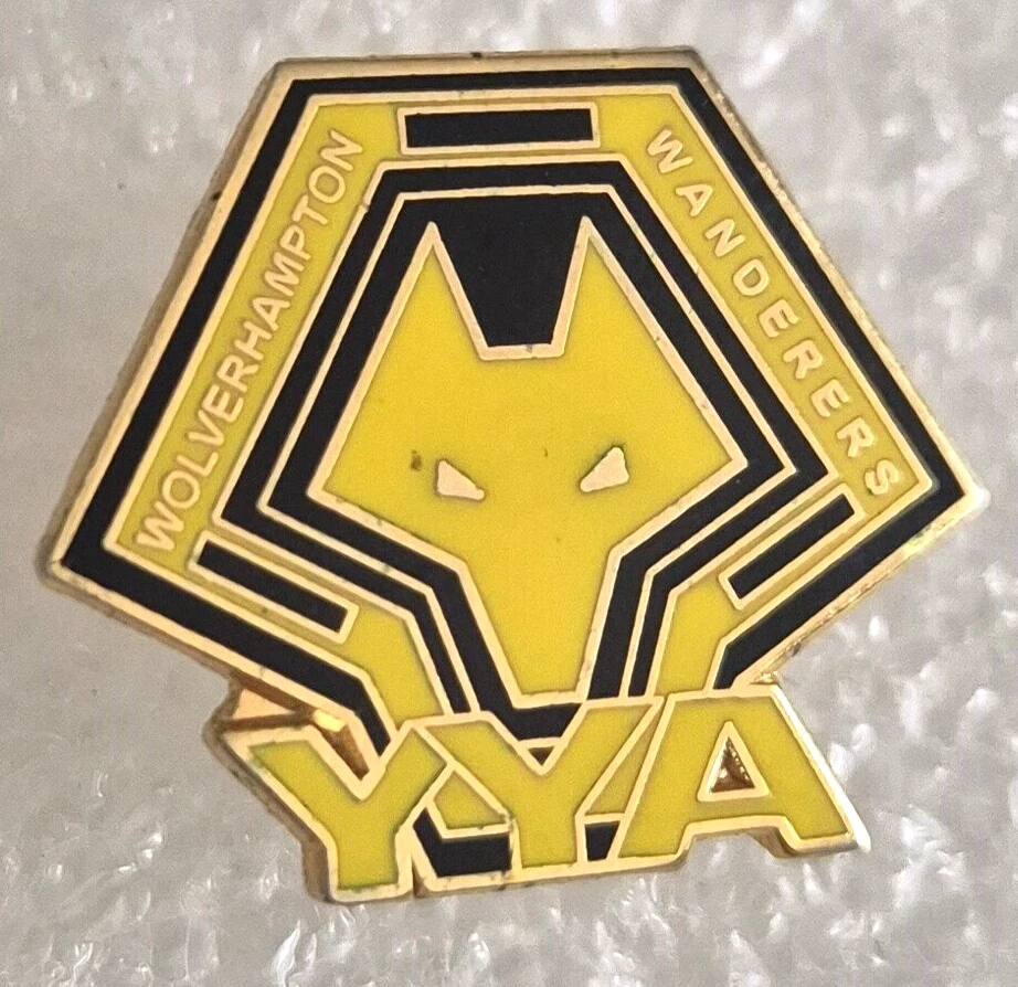 Insigne émaillé Wolverhampton Wolves Speedway – Années 80 – Pin’s Club 33x27mm Bleu