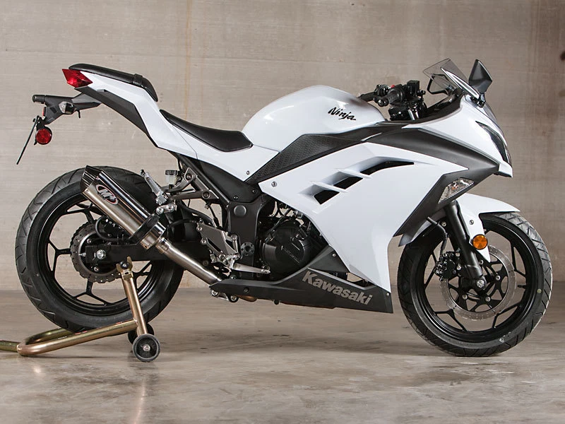 Ninja 300 slip on exhaust deals
