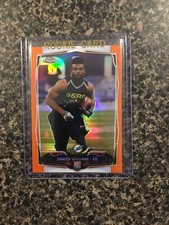 DAMIEN WILLIAMS 2014 TOPPS CHROME ORANGE REFRACTOR ROOKIE CARD MINT!
