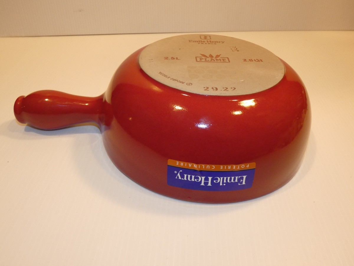 Emile Henry Flame 2.6 Qt Pot/Baker, Handle | eBay