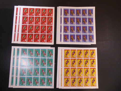 Comoros 1988, 600 x Series "Seoul Olympics", used/CTO, MiNo. 812/16, ME 2400,-