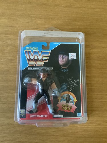 wwf hasbro Undertaker In Display Case...