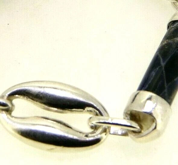 Bracciale vintage anni '70 Made in Italy in argento 925 da donna - Immagine 3 di 4