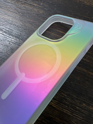 Zagg Milan Snap Protect Case for iPhone 15 PRO (6.1" Large Camera Iridescent USE - Zdjęcie 7 z 7
