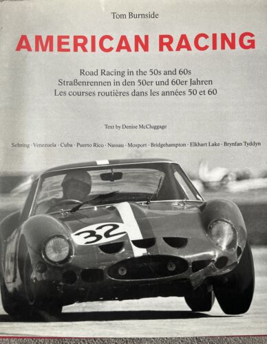 American Racing -Road Racing in the 1950s&60's by Tom Burnside -Sebring, Can-Am - Picture 1 of 7