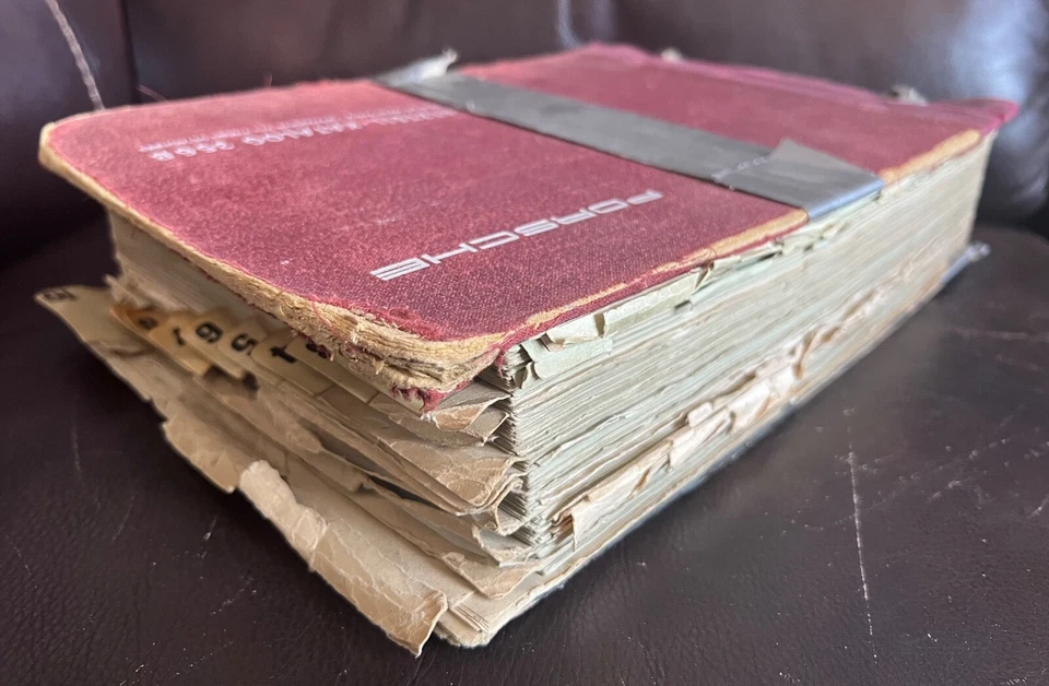 1960 Porsche 356B Parts Catalog Manual Book Shop Service original a c - Image 3 of 4