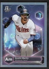 2022 Austin Martin Bowman Platinum Baseball Precious Elements AM Twins PE-13