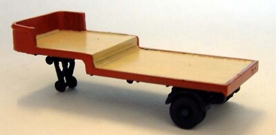 Karrier Step Anhänger G140 unlackiert OO Maßstab Langley Modelle Kit 1/76 Fahrzeug