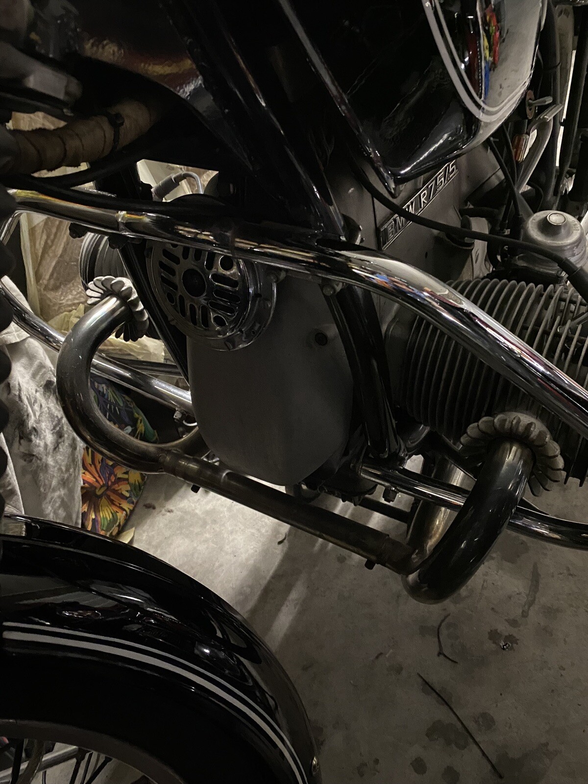 BMW R75/5 con accessori originali foto 6