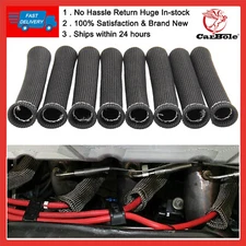 2500° 6" Spark Plug Wire Boots Protector Sleeve Heat Shield Cover For LS1/LS2