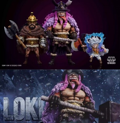 YZ Studio One Piece Elbaf Loki Resin Statue Pre-order WCF Scale