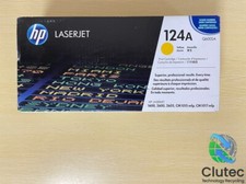 New OEM Genuine Sealed HP Laserjet 124A Toner Cartridge Q6002A Yellow