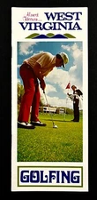 1960s West Virginia Golfing Guide Golf Courses Country Club WV Vintage Booklet