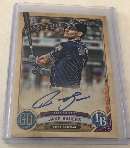 Jake Bauers 2019 Topps Jake Bauers Auto