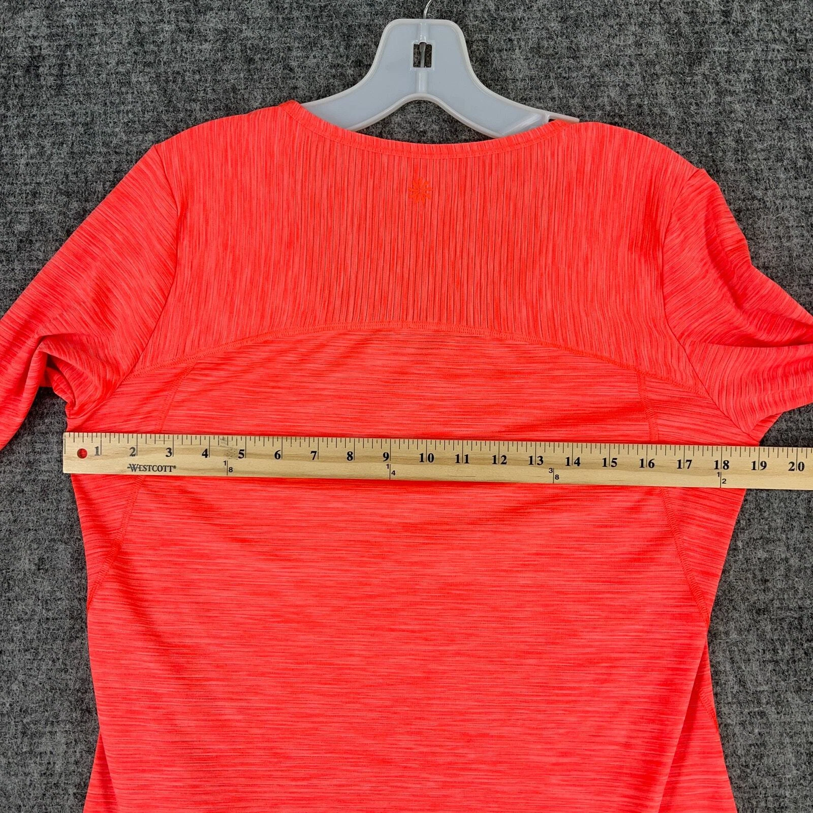 athleta ribbed scoop neck athleisure gym yoga studio shirt