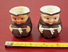 2 Vintage Goebel Monk small jugs S141 2/0