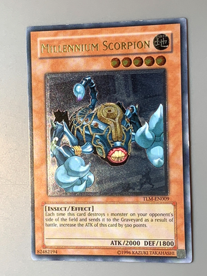 yugioh Millennium Scorpion TLM-EN009 Ultimate Unlimited Edition