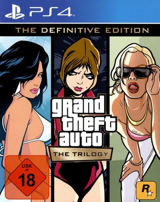 grand theft auto THE TRILOGY - Definitive Edition | PlayStation PS4 | sehr gut