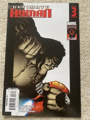 ULTIMATE HUMAN #3 Warren Ellis 2007 Marvel Comics - VF/NM
