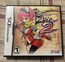 Izuna 2: The Unemployed Ninja Returns Nintendo DS CIB and Poster
