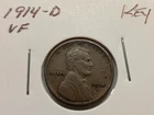1914-D VF Lincoln Wheat Cent Key Date