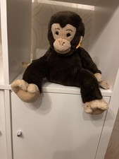 Steiff „Koko“ Schimpanse – Kuscheltier mit Knopf im Ohr 🐵