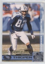 2000 Pacific Omega Premiere Date 27/92 Yancey Thigpen #143 3c7