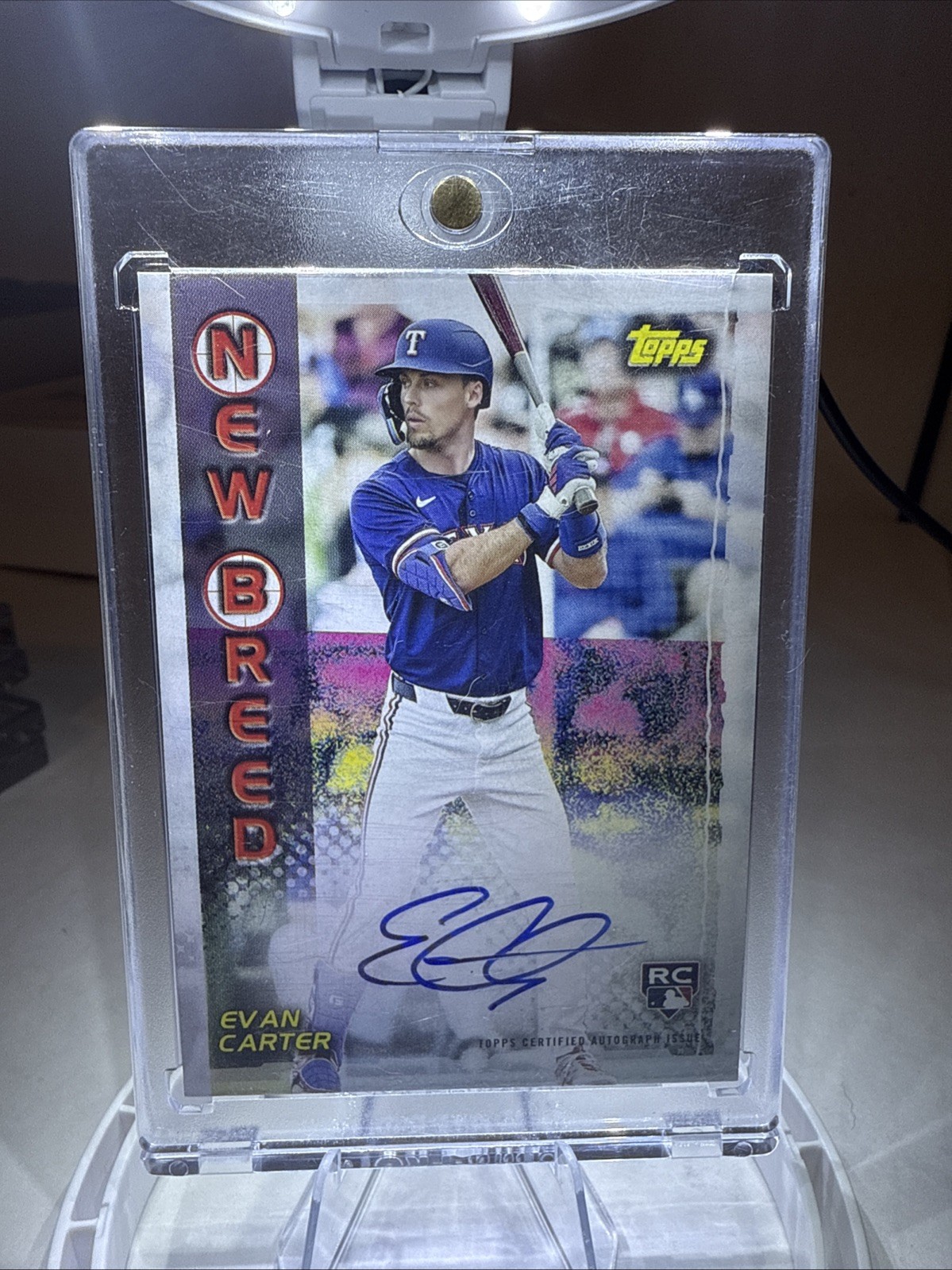 2024 Topps Archives - 1999 New Breed Autographs Evan Carter #99NBA-EC (AU, RC)