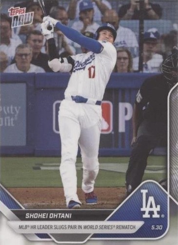 2025 Topps NOW Shohei Ohtani #WS-1SP 