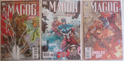 DC Comics Magog 2009 Series #1 #8 #9 Lot Human Shield Justice Society Of America