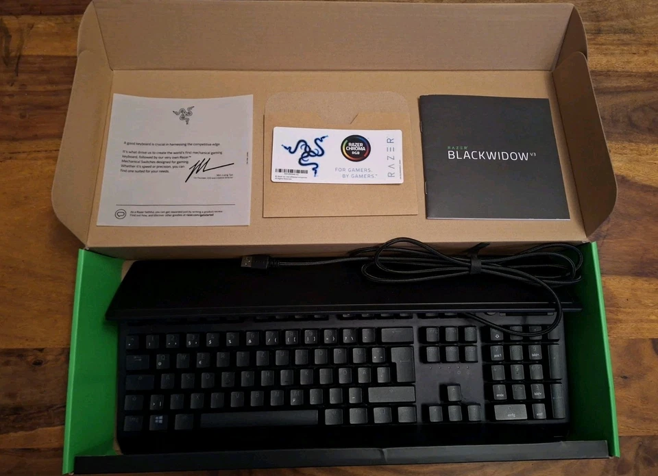 Razer BlackWidow V3 QWERTZ Mechanische Gaming Tastatur| Kaum benutzt Top Zustand - Bild 2 von 4